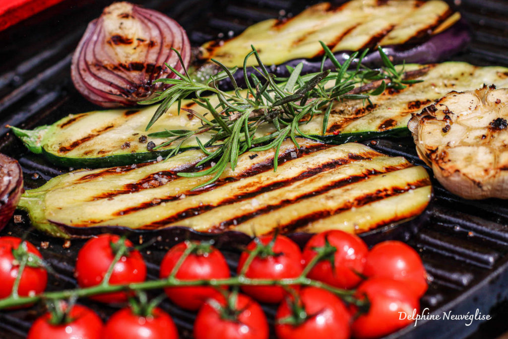 légumes à la plancha